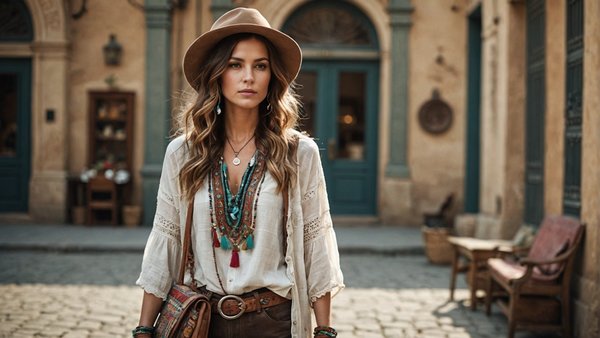 Style bohème chic : prêt à porter et maroquinerie pour femme